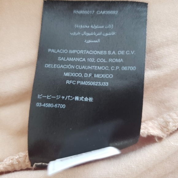 BeBe Betsy Border V-neck Lace Day dress /Fiery Red - Picture 8 of 9